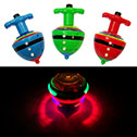 Flashing Light Up Spinning Top - Wind Up