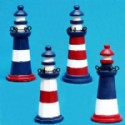 Small Lighthouse Figurines