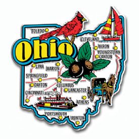 Souvenir Magnets Ohio